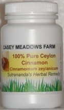 Ceylon Cinnamon bottle