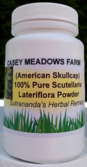 American Skullcap bottle