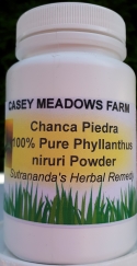 Chanca piedra bottle
